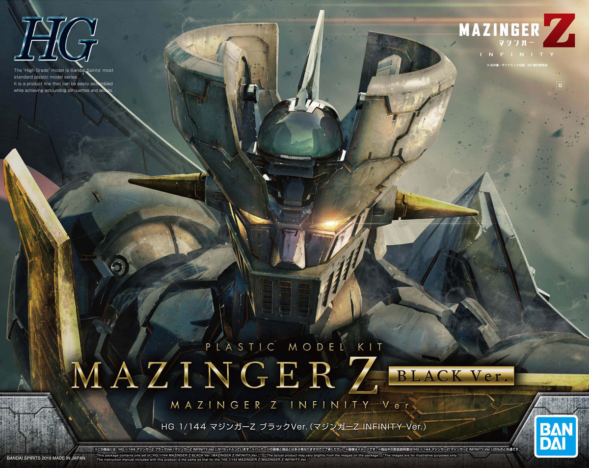 HG 1/144 MAZINGER Z BLACK VER. [INFINITY VER]