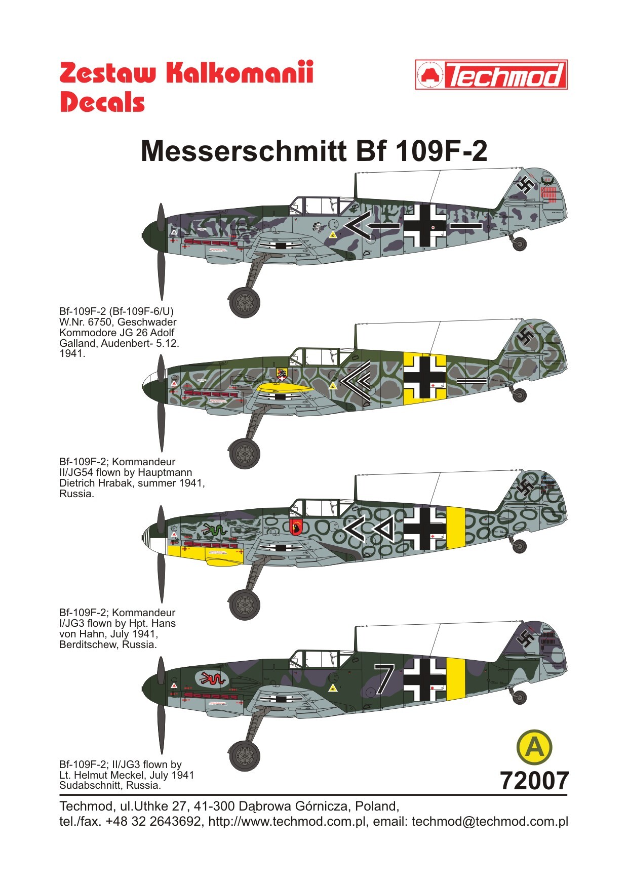 Messerschmitt Bf 109F-2