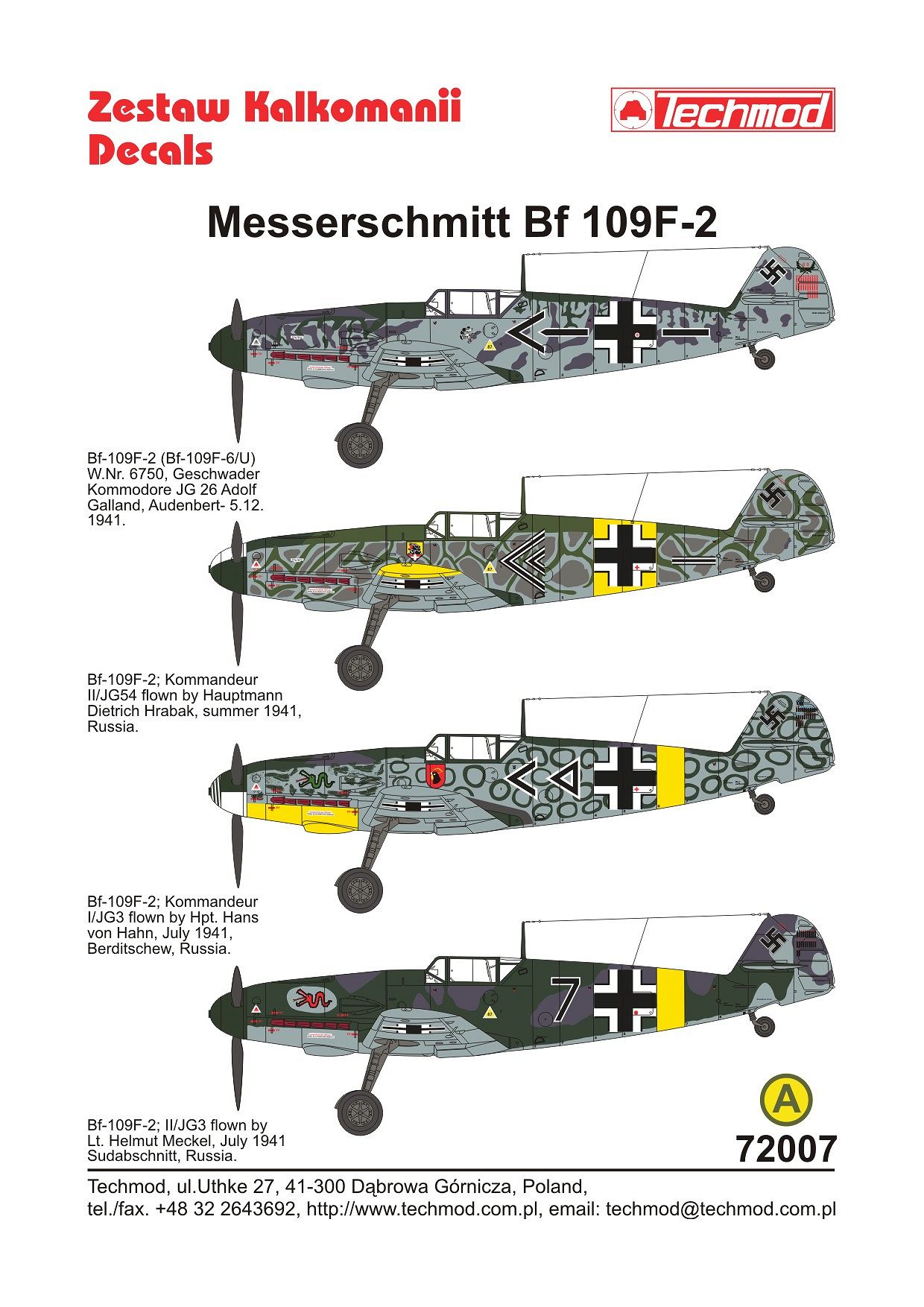 Messerschmitt Bf 109F-2