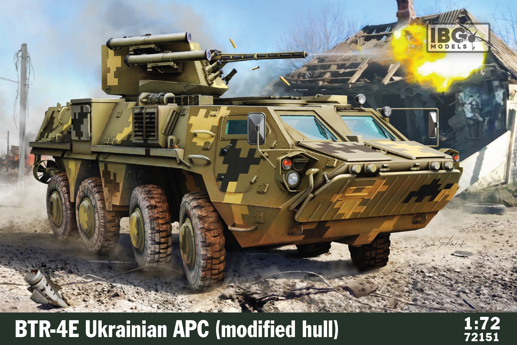 BTR-4E Ukrainian APC