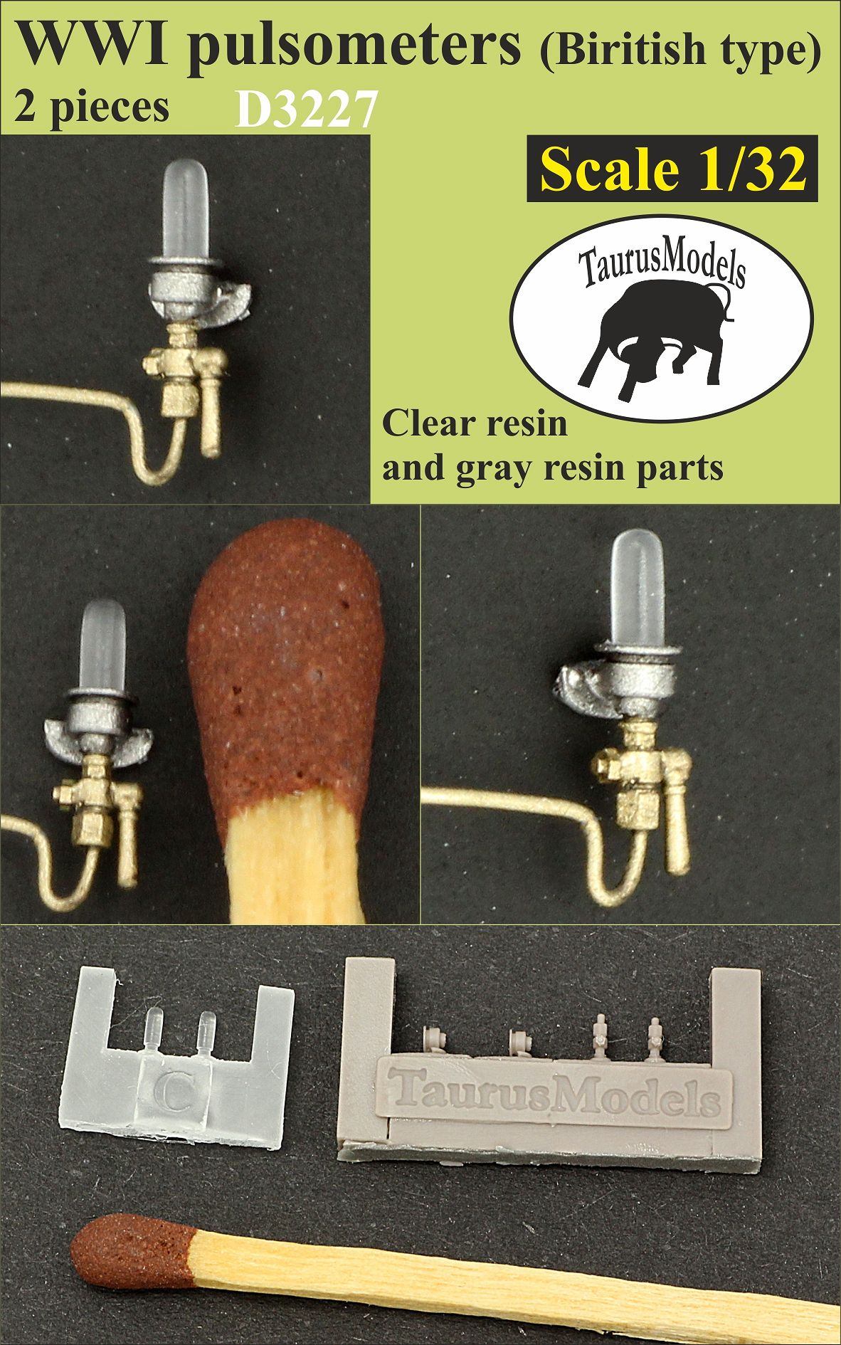 WWI Pulsometers 1:32 - 2szt.