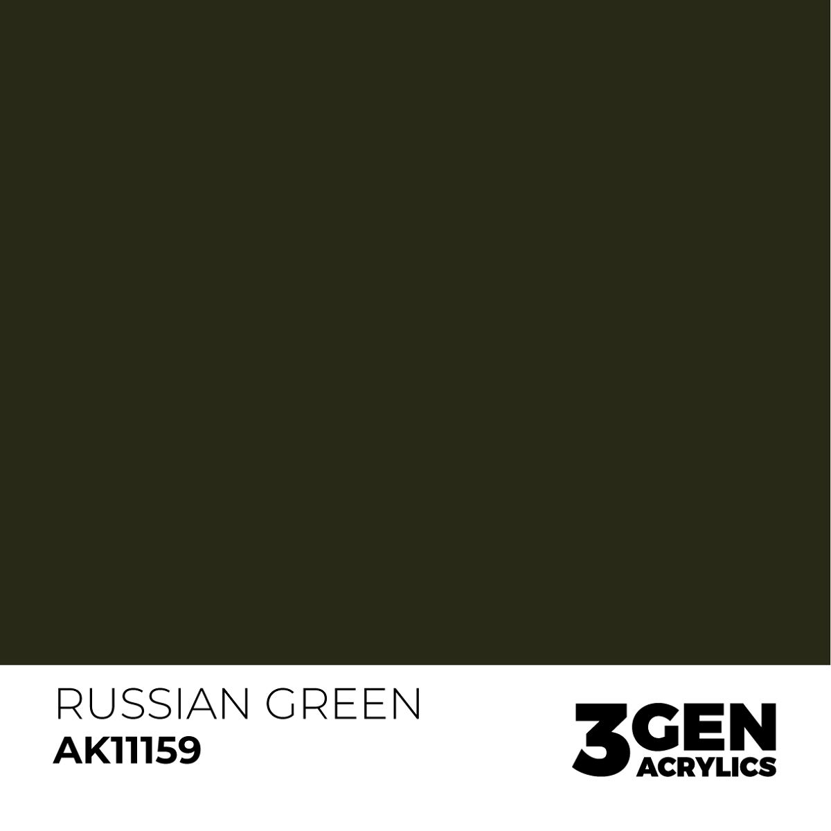 Acrylics 3GEN -  Russian Green
