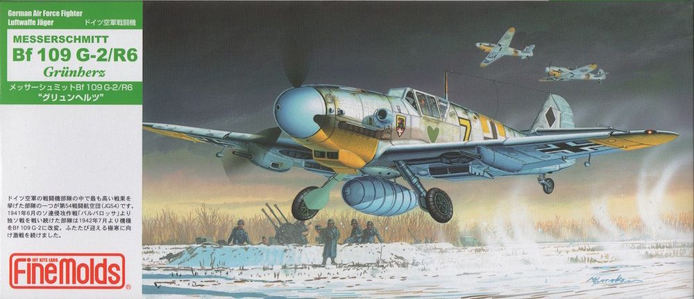 Bf 109 G-2/R6 Grunherz