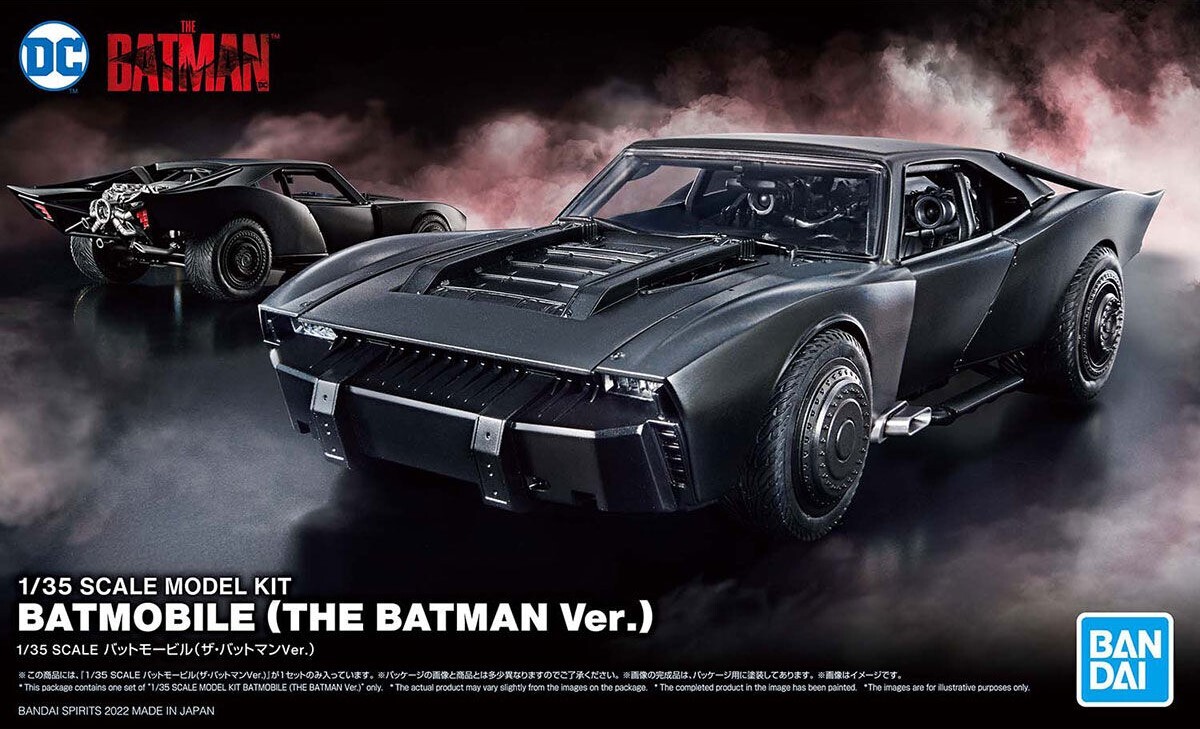 SCALE MODEL KIT 1/35 BATMOBILE (THE BATMAN Ver)