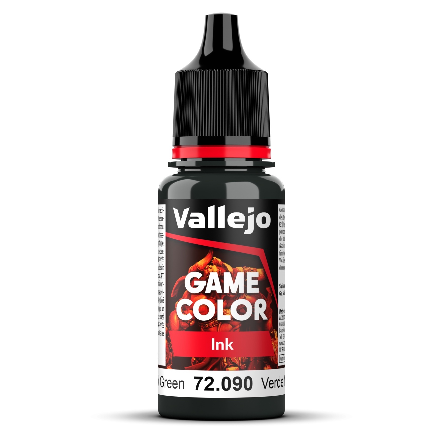 090 Black Green Ink