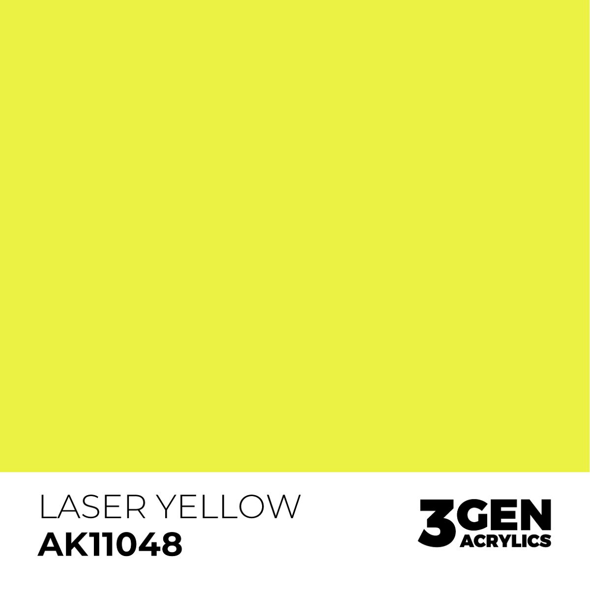 Acrylics 3GEN -  Laser Yellow
