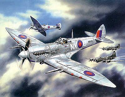 Spitfire Mk. VII British High-Altitude Fighter