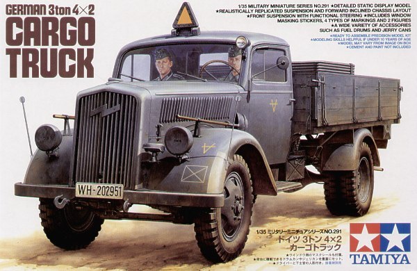 German 3ton 4x2 Cargo Truck