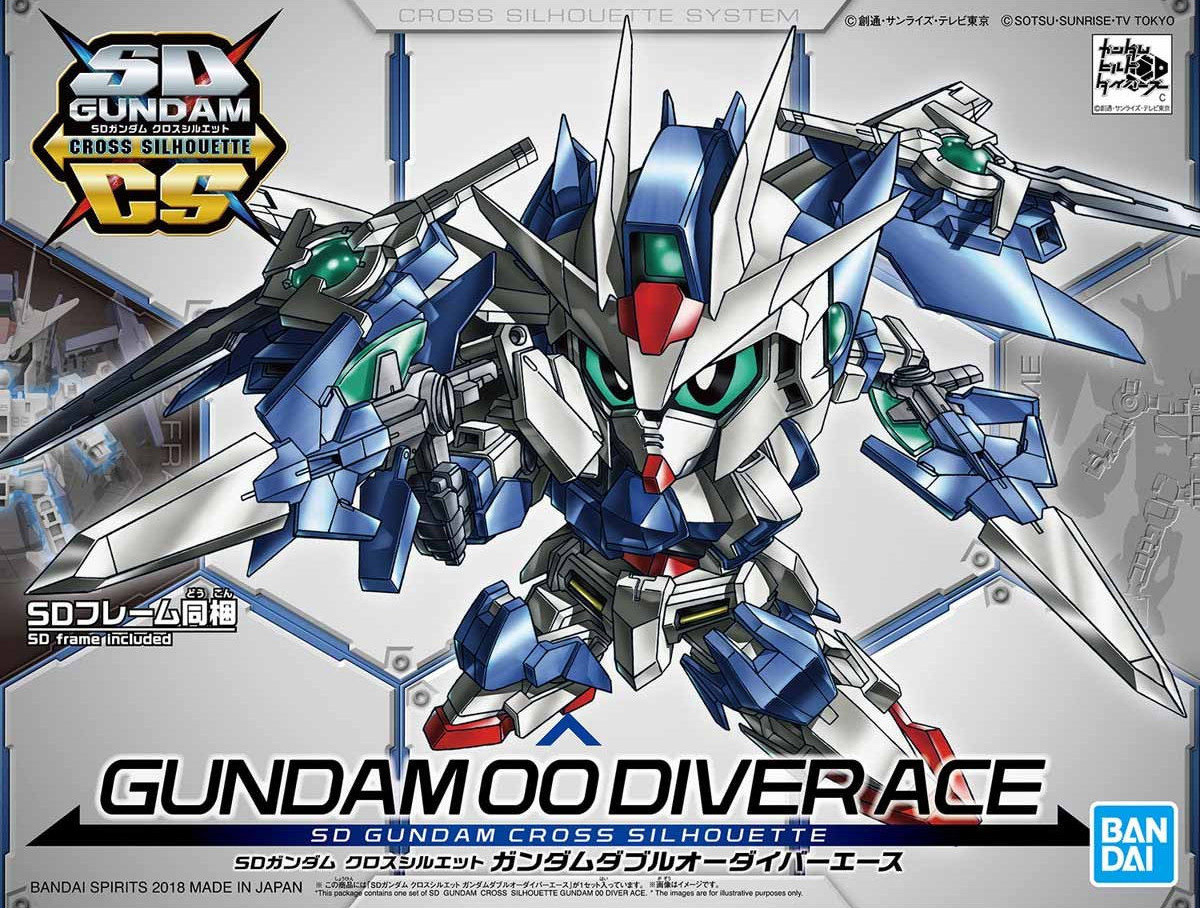 SD GUNDAM CROSS SILHOUETTE GUNDAM OO DIVER ACE