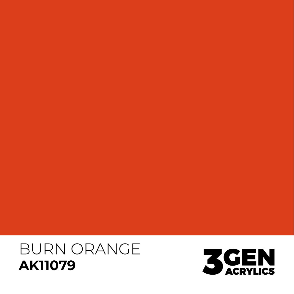 Acrylics 3GEN -  Burn Orange