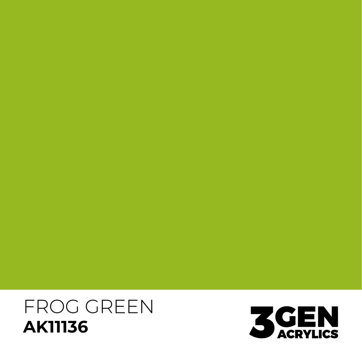 Acrylics 3GEN -  Frog Green