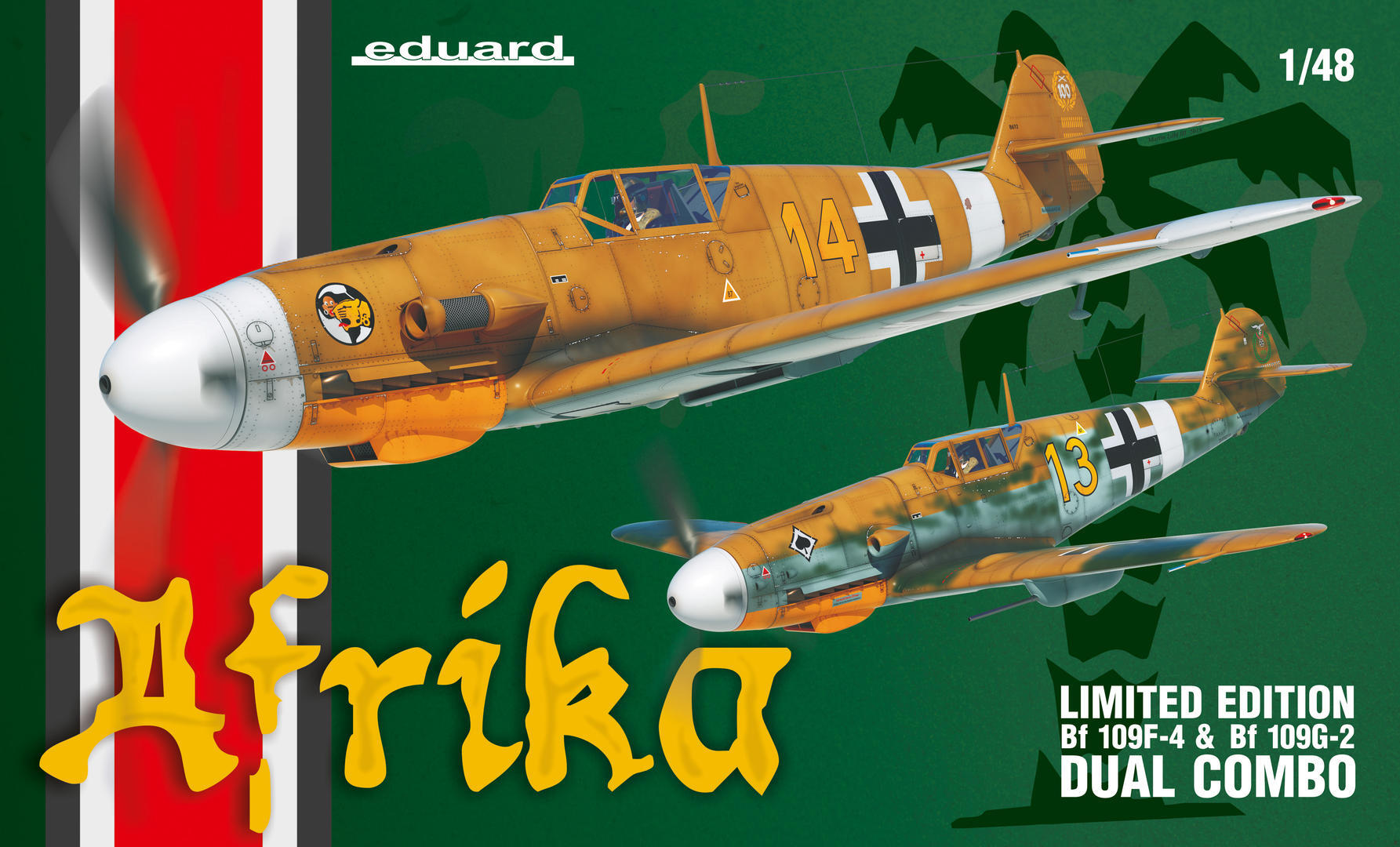 Afrika Bf 109F-4 Bf 109G-2 Dual Combo