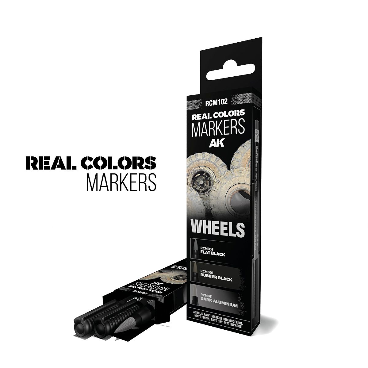 RC Markers - Wheels - Set 3 Markers