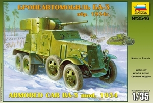 BA-3 Soviet Armored Car
