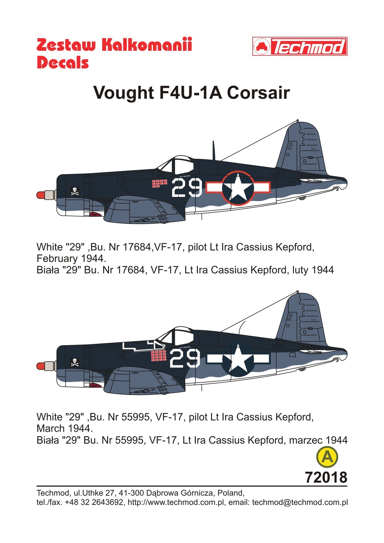 Corsair F4U-1A