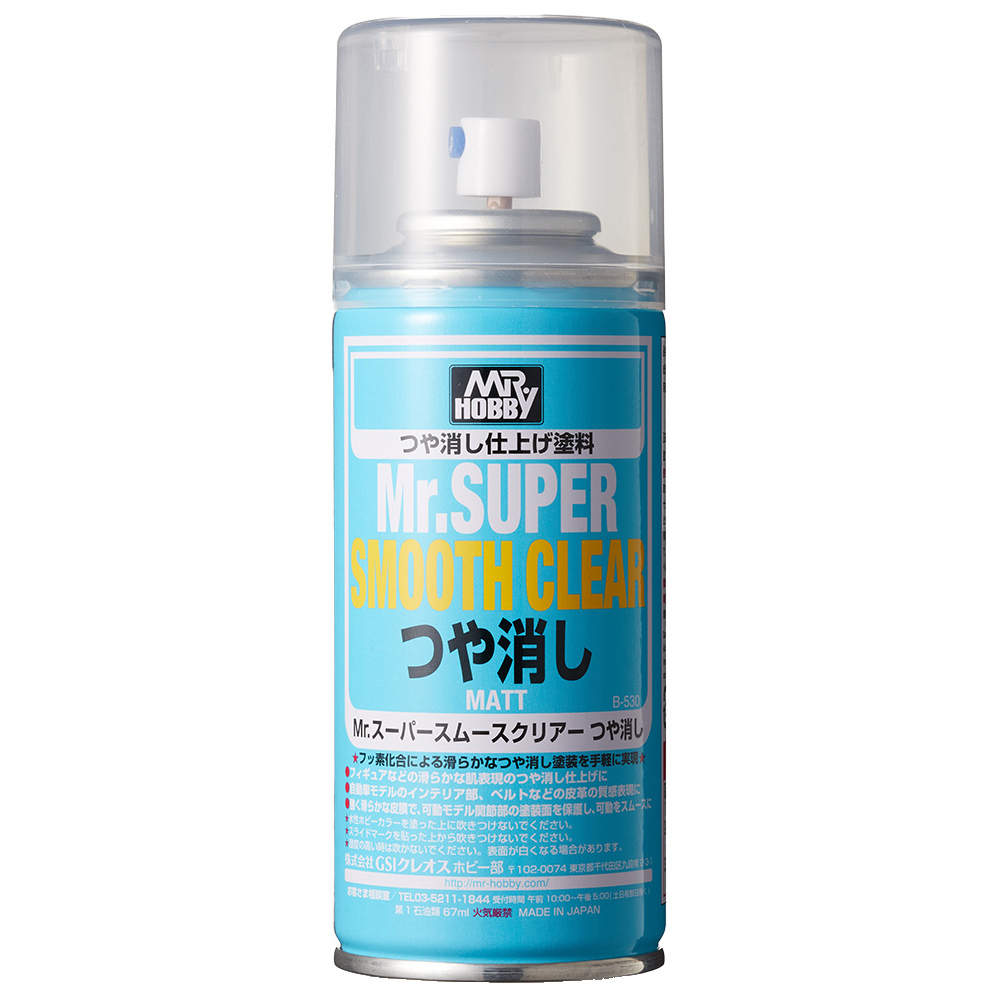 B-530 Mr.Super Smooth Clear Flat