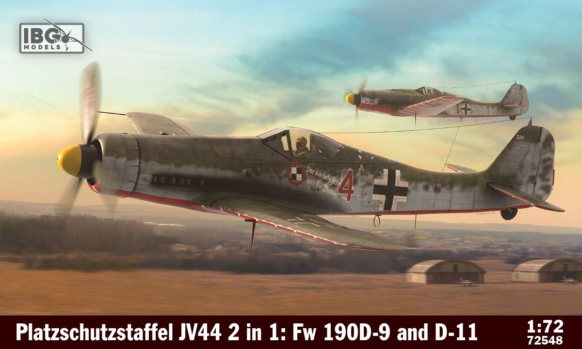 Platzschutzstaffel JV44 Fw 190D-9 D-11 2 modele
