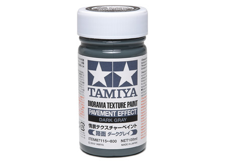Diorama Texture Paint Pavement Dark Gray