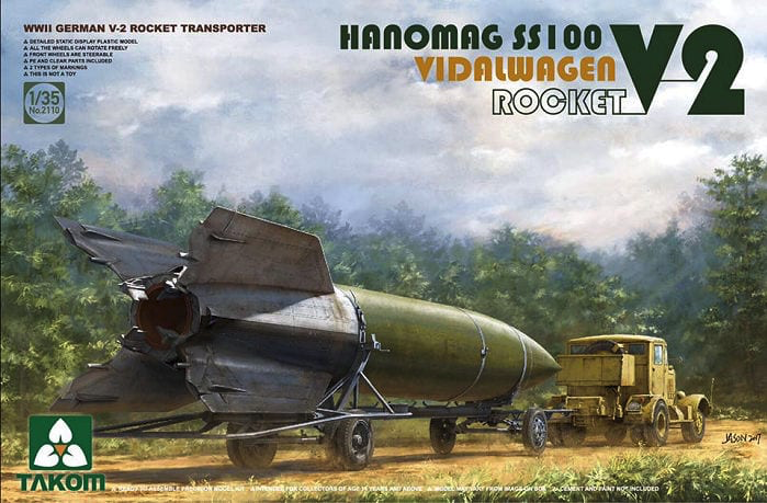 Hanomag SS100 Vidalwagen V2 Rocket
