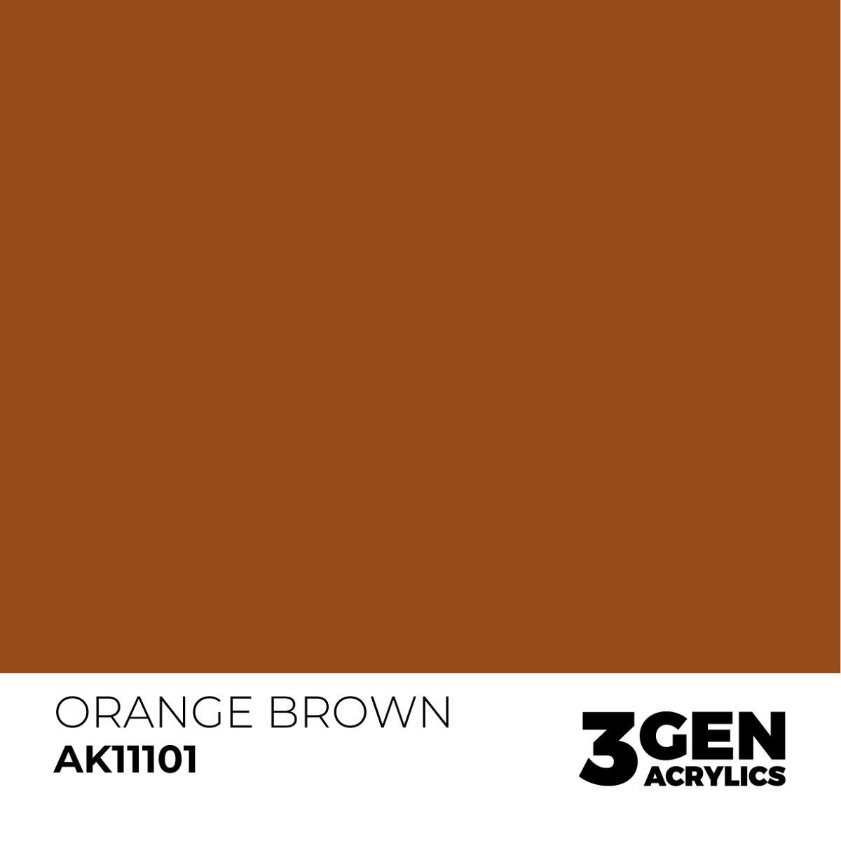 Acrylics 3GEN -  Orange Brown