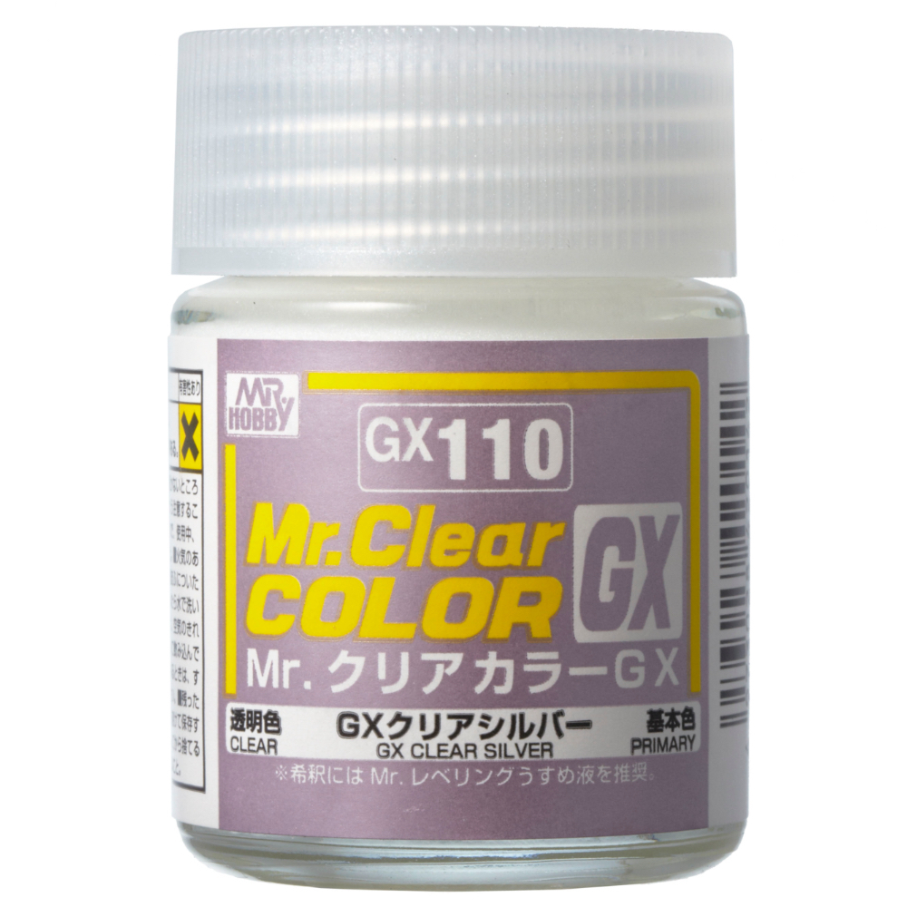 GX-110 GX Clear Silver (18ml)
