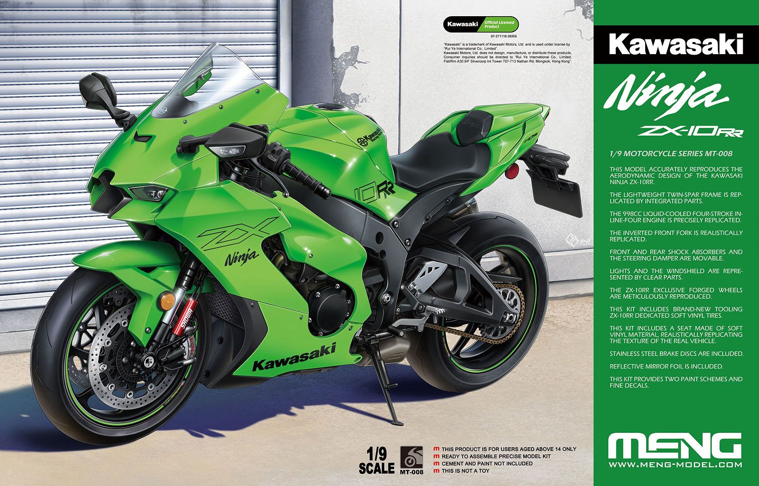 Kawasaki Ninja ZX-10RR 1/9