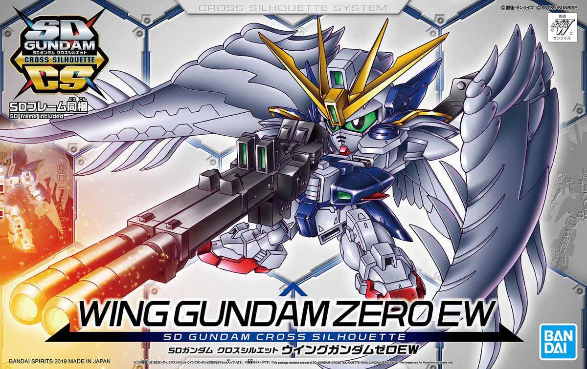 SD GUNDAM CROSS SILHOUETTE WING GUNDAM ZERO EW