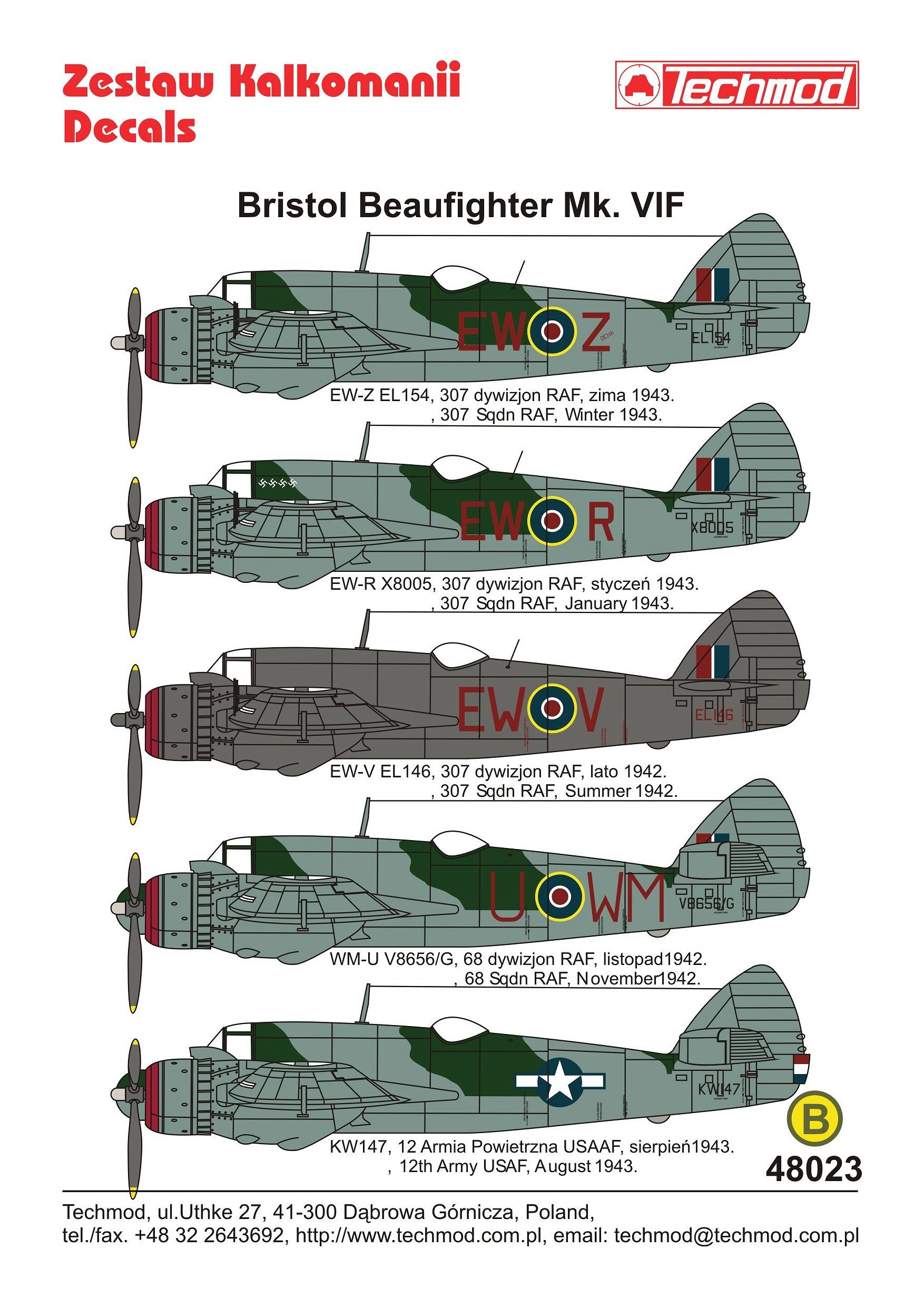 Bristol Beaufighter Mk. VIF