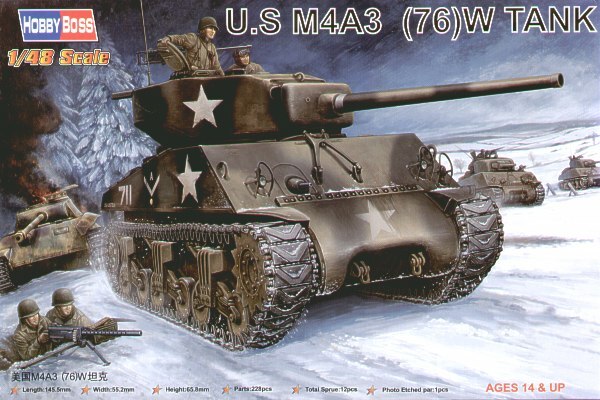 U.S M4A3 (76)W Tank