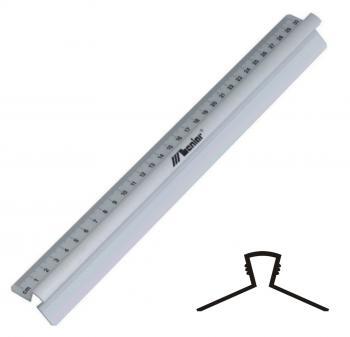 Linijka aluminiowa z uchwytem 15cm