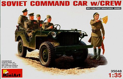 Soviet Command Car w/Crew