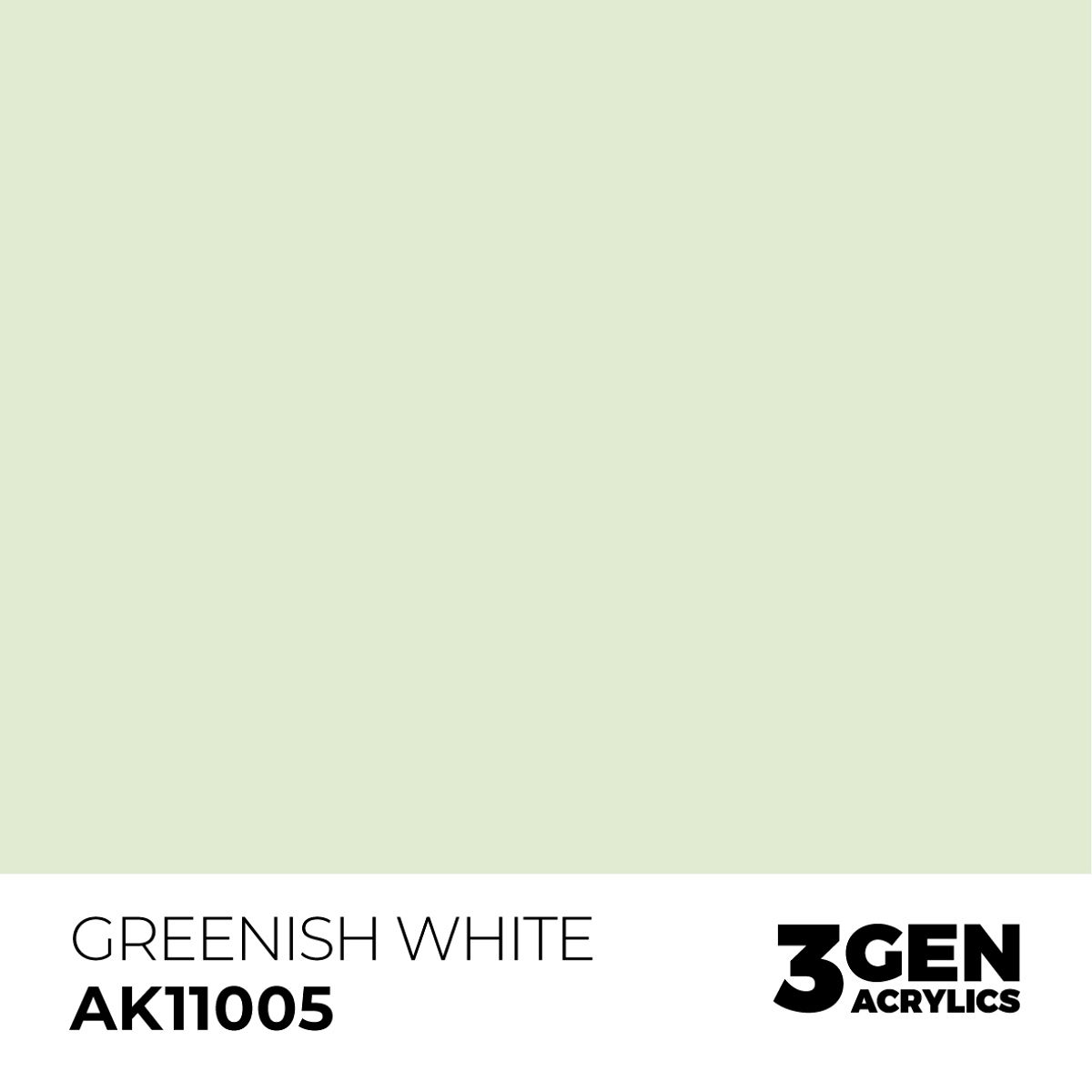 Acrylics 3GEN -  Greenish White
