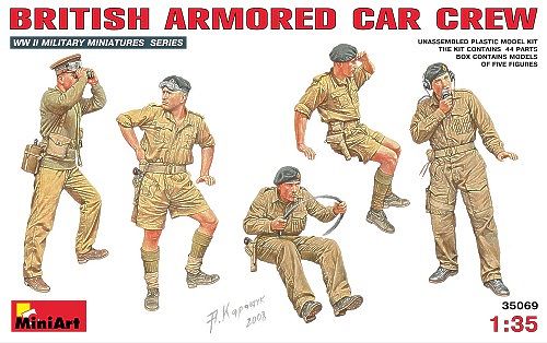 British Armored Car Crew