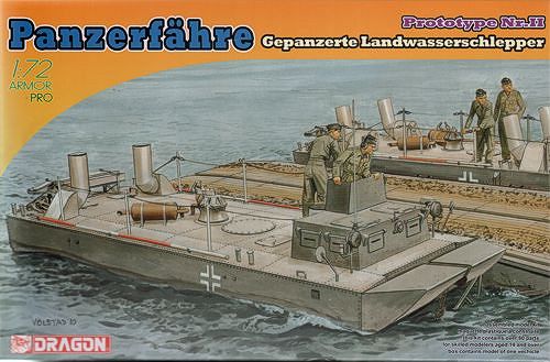 Panzerfahre Gepanzerte Landwasserschlepper