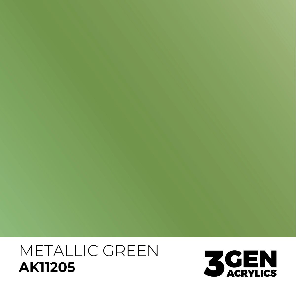 Acrylics 3GEN -  Metallic Green