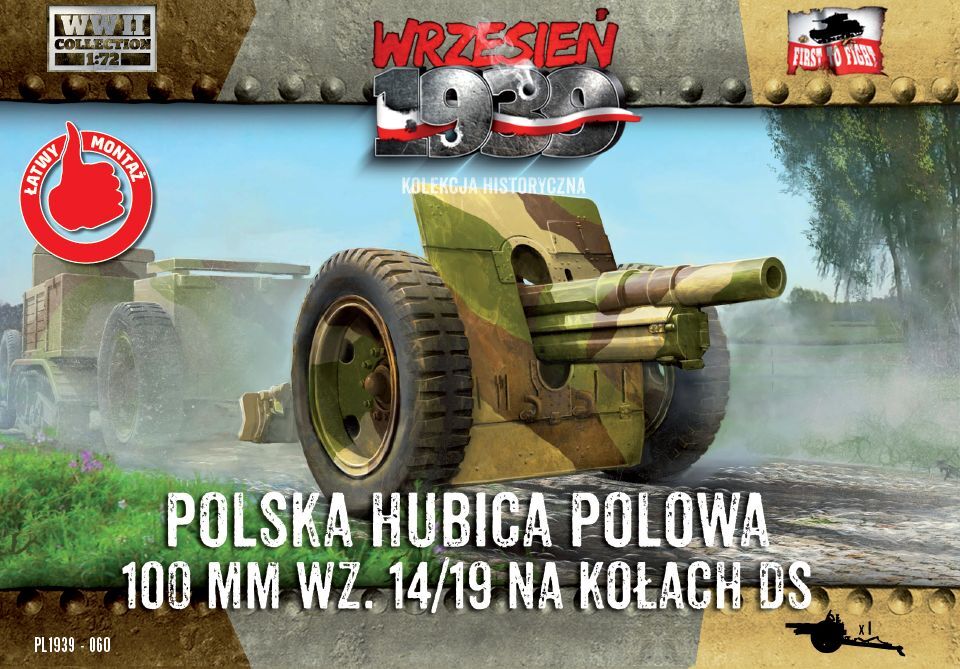 Wrzesień 1939 - 60 - Polska Haubica 100mm