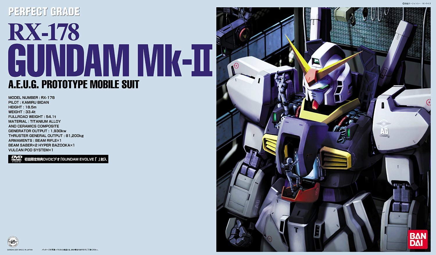 PG 1/60 RX-178 GUNDAM MK-II A.E.U.G. BL