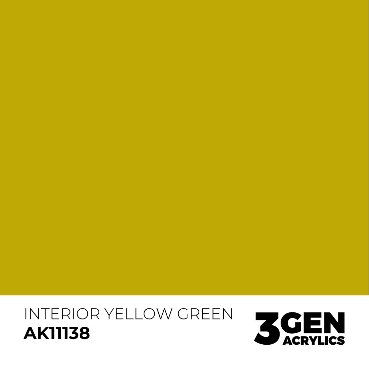 Acrylics 3GEN -  Interior Yellow Green