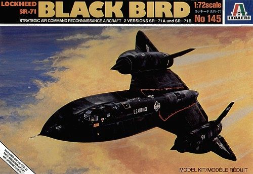 SR71 Blackbird with Drone