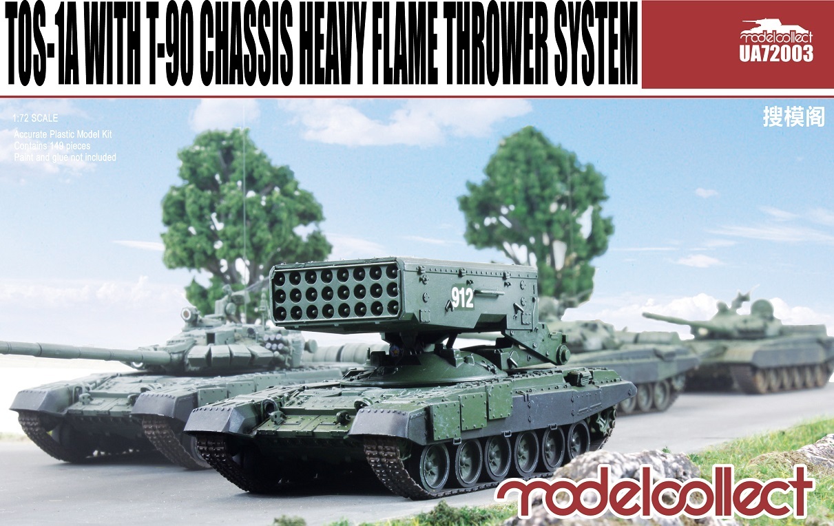 TOS-1A with T-90 Chassis Heavy Flame Thrower