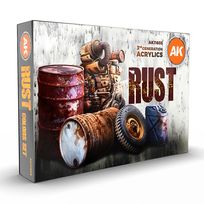 Acrylics 3GEN - Rust Set