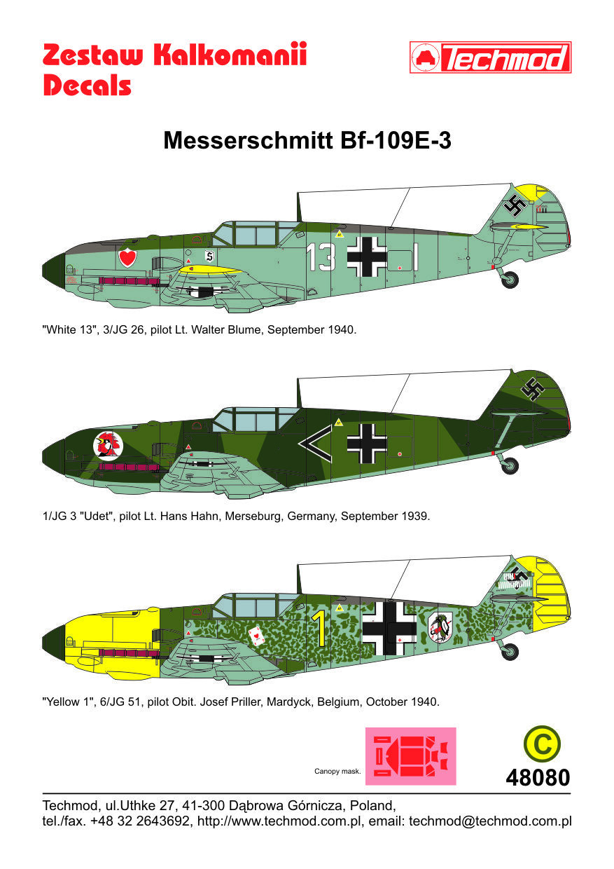 Messerschmitt Bf 109E-3