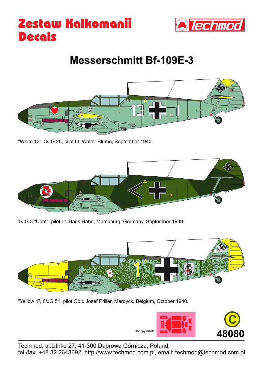Messerschmitt Bf 109E-3