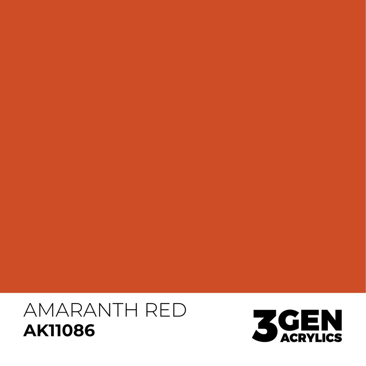 Acrylics 3GEN -  Amaranth Red