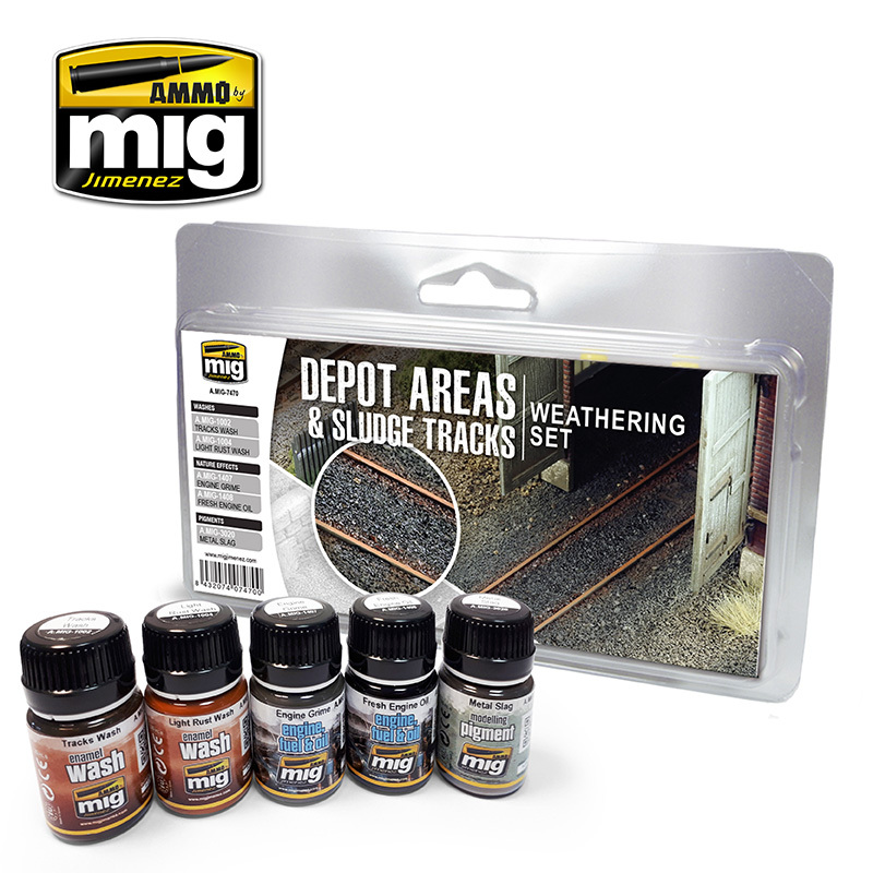 Depot Areas & Sludge Tracks Set