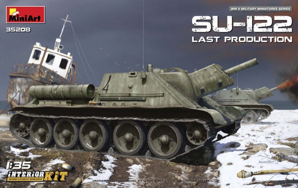 Su-122 Last Production w/Interior