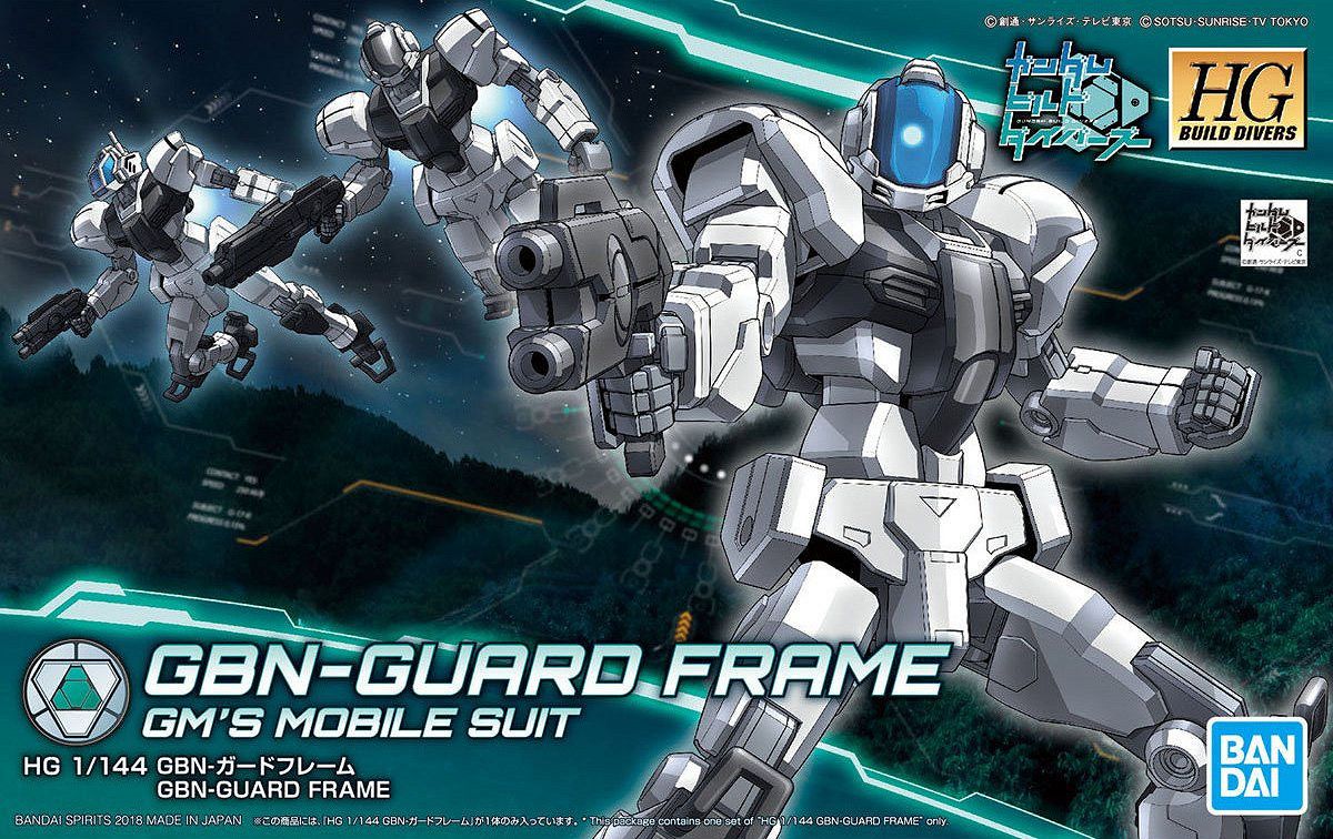 HGBD 1/144 GBN-GUARD FRAME