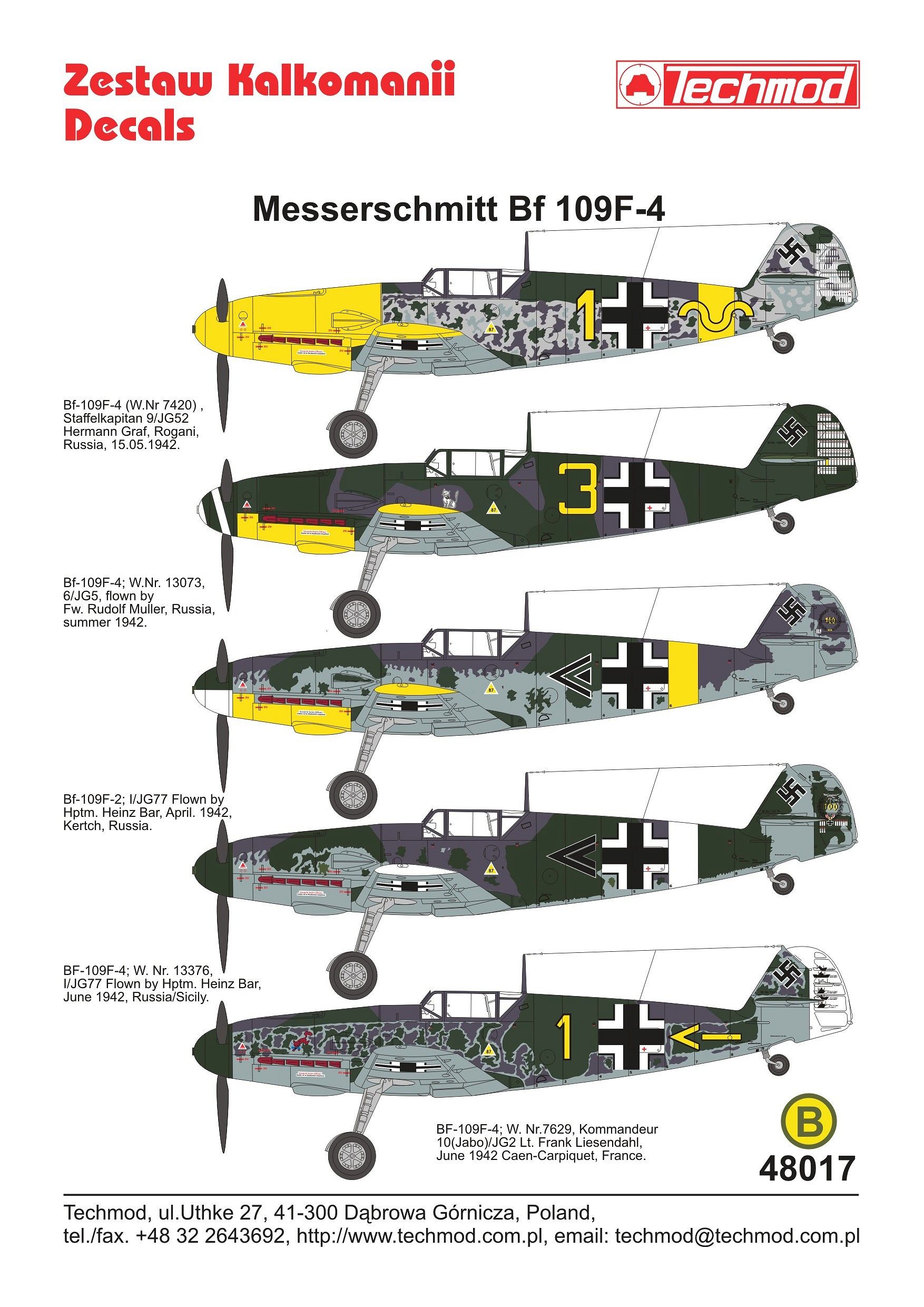 Messerschmitt Bf 109F-4