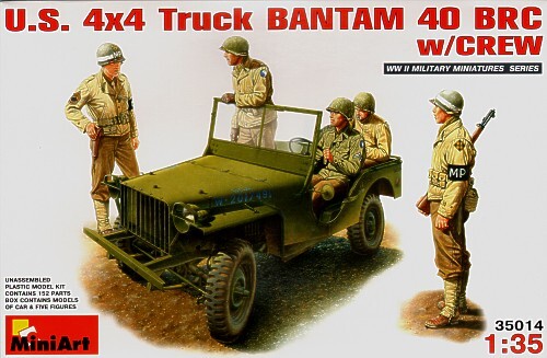 U.S. 4x4 Truck Bantam 40 BRC w/Crew