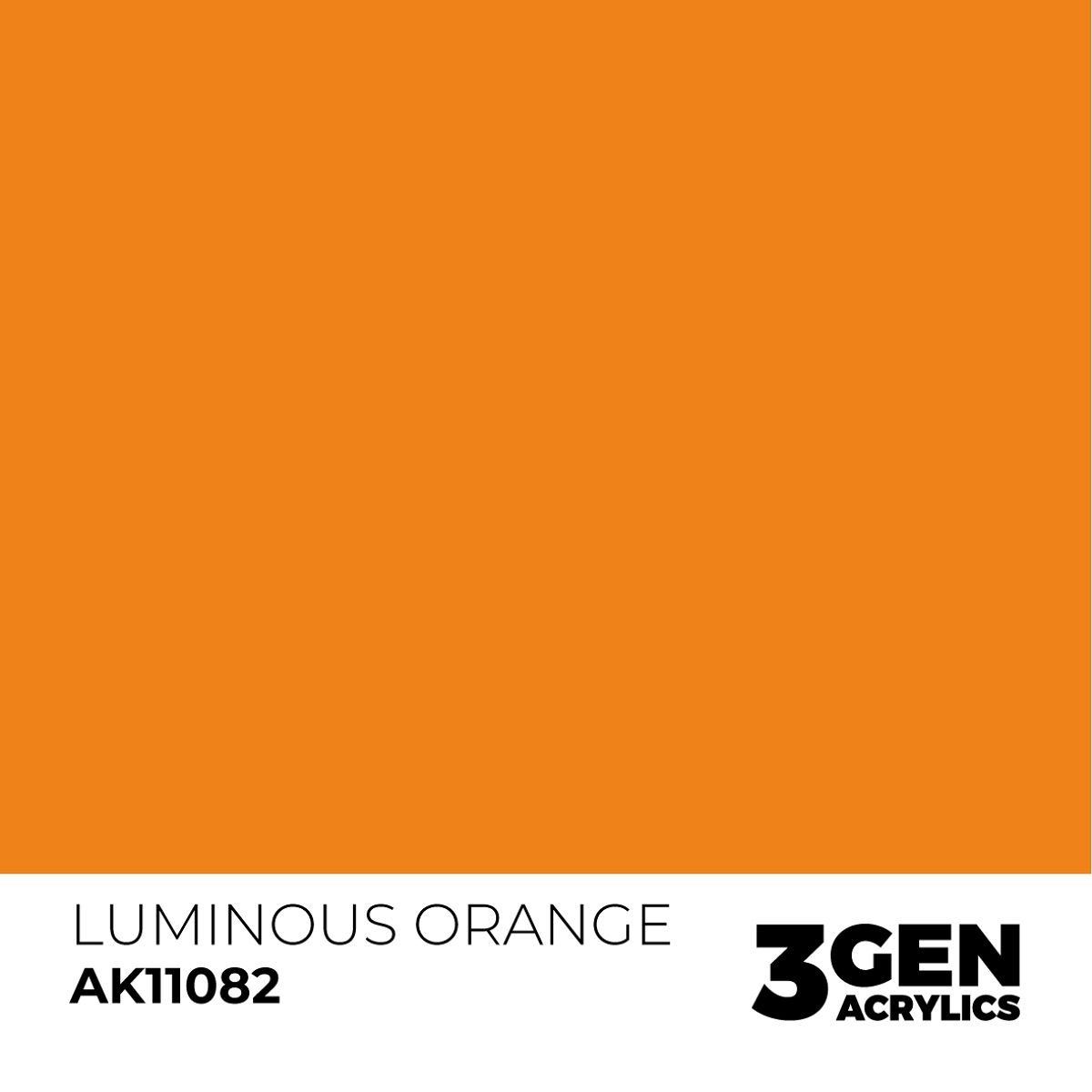 Acrylics 3GEN -  Luminous Orange